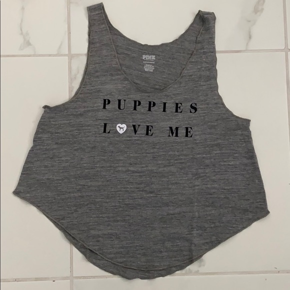NWOT VS Pink Puppies Love Me Tank - Picture 2 of 4